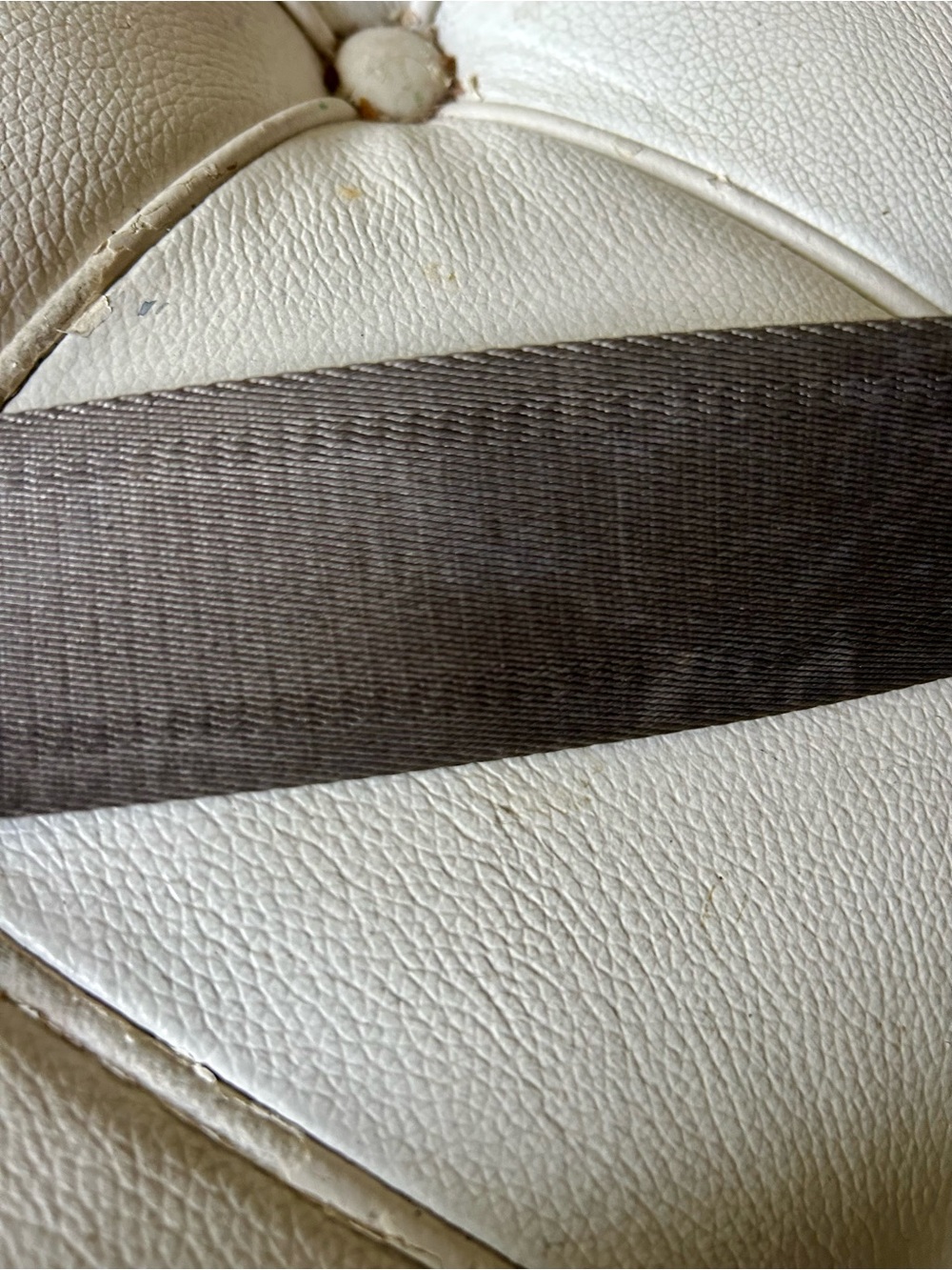 Quince Taupe Pebbled Leather Crossbody Belt Bag - Picture 3 of 6